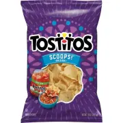 Tostitos SCOOPS! ORIGINAL Tortilla Chips, 10 oz (1 Bag)