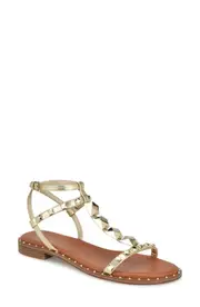 Nine West Marcila Sandal in Gold at Nordstrom, Size 8