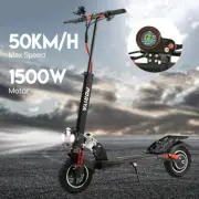 Electric Scooter 1500W 50km/h Off Road Foldable Portable Adult E-Bike W/Tail