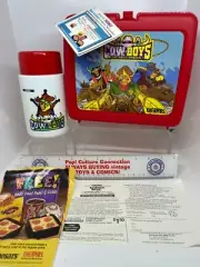 Vintage 1992 Thermos CowBoys Of Moo Mesa Lunchbox Brand New Inv-0512