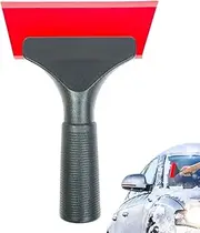 Auto Water Scraper - Silicone Long Handle Shower Squeegee Flexible Car Squeegee - Portable Soft Water Wiper All-Purpose Car Cleaning for Window & Glass