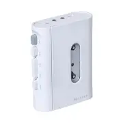 Toshiba AUREX Walky AX-W10 Wireless Bluetooth Cassette Player White USB Type-C