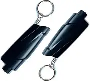 Honsheng Car Emergency Window Glass Breaker and Seatbelt Cutter Rescue Me Safety Hammer Keychain Vehicle Car Escape Rescue Punch Tool Window Breaker for Underwater and Land, Pack of 2