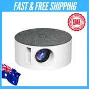 High Definition Mini Projector - 1000 Lumens 800X480 Resolution Portable White