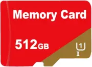 Micro SD Card 512GB High Speed SD Card 512GB Large Capacity Memory Card for Smar