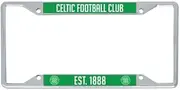 Desert Cactus Celtic FC License Plate Frame Scottish Bhoys Celts Football Soccer Car Tag Holder for Front or Back of Car Officially Licensed Metal (Frame - Design B)