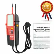 A● Voltage And Continuity Meter Tester Detector UT18D Uni-T