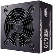 Cooler Master MWE 650W Bronze V2 Single 12V Rail 100V-240V Input Voltage Range 80Plus Bronze Non-Modular ATX V2.52 - Black - MPE-6501-ACAAB-AU