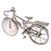 Home Garden New Vintage Arabic Numeral Bicycle Shape Creative Table Alarm Clock