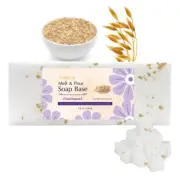 5.2LB Oatmeal Soap Base, DIY Handmade with Oatmeal Milk Melt and Pour Soap for C