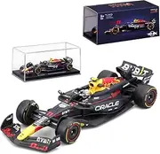 HTLNUZD Bbuago 2024 1/43 F1 RB20#11 Formula 1 Alloy Racing Car for Red Bul Die Cast Vehicles Static Adult Collection Model (Acrylic Version)