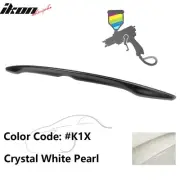 Fits 15-21 Subaru WRX STI D2 Style Rear Trunk Spoiler Painted #K1X Crystal White (for: Subaru)