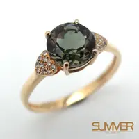 在飛比找Yahoo奇摩購物中心優惠-SUMMER寶石 天然碧璽18K金戒指 1.4ct(KG-7