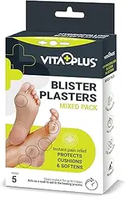 Hydrocolloid Mixed Size Callus and Blister Plaster (Pack of 5)