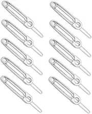 Mikinona Cloud Shape Hair Clips Silver Metal Hairpins Hollow Out Hairpin for Women Girls