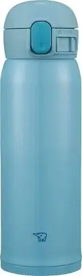 Zojirushi SM-WR36EAP Stainless Mug, 12-Ounce, Vacuum Insulated, Light Blue