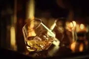 Tipzy Scotch Spinner Whiskey Glasses 2 CT