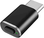 Mouse Jiggler USB C Port, Undetectable Mouse Emulator Auto Moving Mouse, with ON/Off Switch, Multi-Track Choice, Driver-Free Plug and Play
