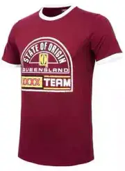 QLD Maroons 2023 NRL Mens Heritage Tee Sizes S-7XL BNWT