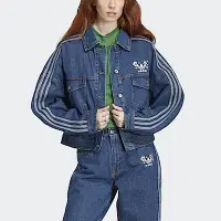 在飛比找Yahoo奇摩購物中心優惠-Adidas Denim Jacket [IP3767] 女
