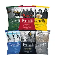 在飛比找Yahoo奇摩購物中心優惠-Tyrrell's 泰勒思 英國洋芋片系列150g 八款任選