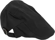 [LIFKOME] 1pc Chef Hat for Cooking Comfortable Breathable Uniform Cap Unisex Design for Restaurant Use Durable Material Stylish Solid Hat Black