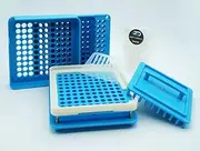 Capsule Filler Machine Tray, 100 Holes with 100 Empty Capsules - Size 0 & 00 (00)