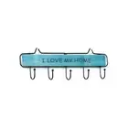 Coat Rack Wall Mounted,5 Coat Hooks for Hanging Coats,Wall Coat Rack with7025