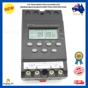 12V Timer Switch Timer Controller LCD Displayprogram/Programmable Timer Switch25