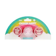OXX Junior 3 Piece Lip Balm Set - Choose Happy