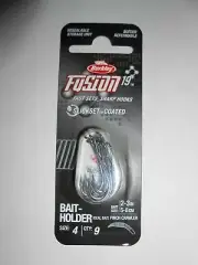 Berkley 1405827 FSN19BH4 Fusion19 Bait-holder Hooks Size 4 9 pack & Storage Case