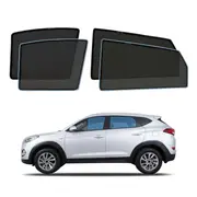 AUSGO Magnetic Window Sun Shade for Hyundai Tucson 2015-2021 4-piece Set Car Shades