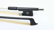 YoungMonic Advance Carbon Fiber Violin Bow 4/4 Full Size Frog Natural Bow Hair Bows for violin (Style 1)