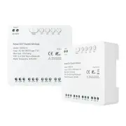 Tuya WiFi Smart 4 Channel RF Momentary Inching Relay Self-Lock Switch Module DIY WiFi Garage Door Controller Voice Contr