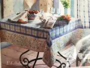 NEW Vintage French~DAVID OLIVIER~Linge De Madison~150x250cm Tablecloth Rectangle