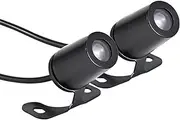 LED Angel Wing Lights - Motorcycle Projector Light Kit | Side Mount Cool Lighting for Decoration, Waterproof Ambient Lamp, Electric Vehicle Welcome Light for Scooters, Trikes, Bikes
