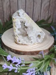 Beautiful Clear Quartz Crystal Cluster Geode Tower 6.5cm 97g Specimen Raw