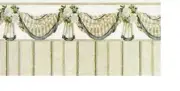 Dollhouse Wallpaper Benjamin's Swag (Beige) #MG202D24