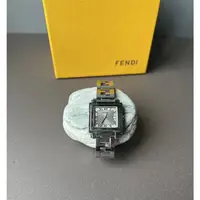 在飛比找蝦皮購物優惠-FENDI 不銹鋼中款石英錶