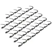 (Pack of 44) 9" Hay Accumulator Grapple Hook Kits with U-Bolts, Nuts, Washers