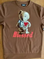Supermassive Fifth Loop Bitter-Sweet Crew Mocha Brown Sweat Shirt size XL NWT