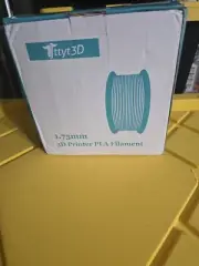 TTYT3D Silk Black/green Multicolored Pla Printer Filament - 1.75mm 3D Printing