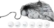 [Clean Green Golf Balls] Recycled & Used Golf Balls for Srixon Soft Feel Golf Balls - Includes Mesh Bag and Used Srixon Golf Balls