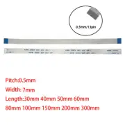 13Pin FFC FPC Flexible Flat 0.5mm Pitch Cable AWM VW-1 20624 80C 60V A B Type