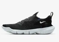 在飛比找Yahoo!奇摩拍賣優惠-NIKE FREE RN FLYKNIT 3.0 黑白 赤足