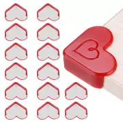Corner Protectors 24Pcs Table Corner Protectors(Heart-shaped, Red)