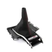 Hybrid Racing Alcantara Black Shift Boot Fits 17-21 Honda Civic Type-R / Si (for: Honda)