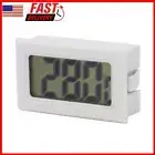 LCD Digital Thermometer Simple Household Thermometer for Refrigerator (White)