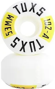 Tuxs SHR Premium 53mm 102A Pro Round Cut Skateboard