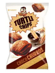 2 x Orion Turtle Chips Choco Churros 160g